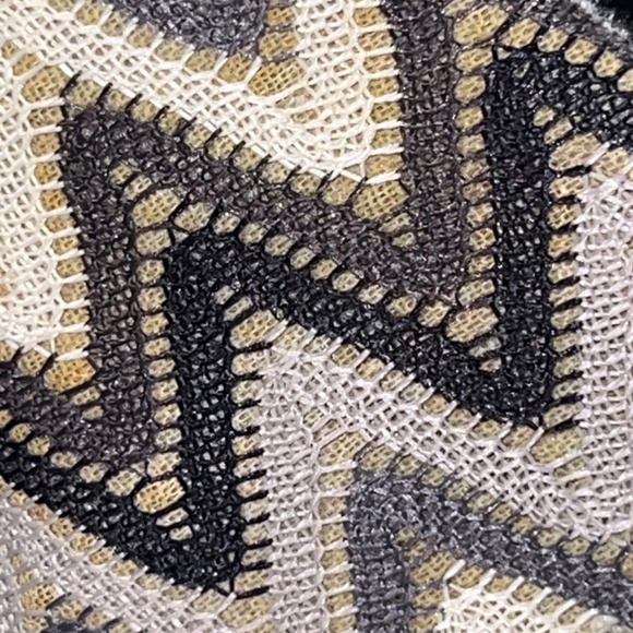 Madden Girl Black Chevron Wedge Shoes - Picture 2 of 8